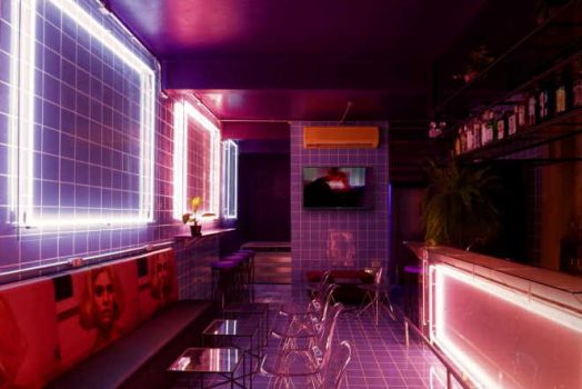 What interior light would draw people’s attention in bars?