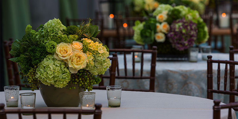 Flower on Table