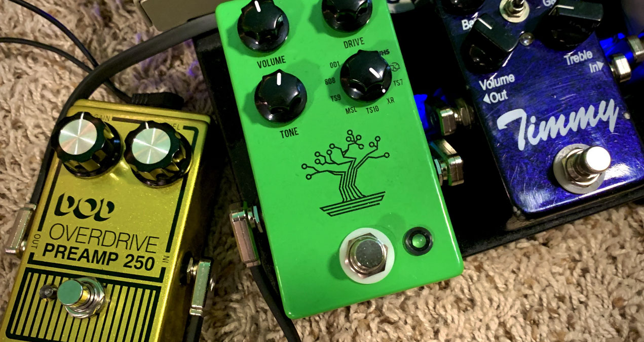 overdrive pedal in chain